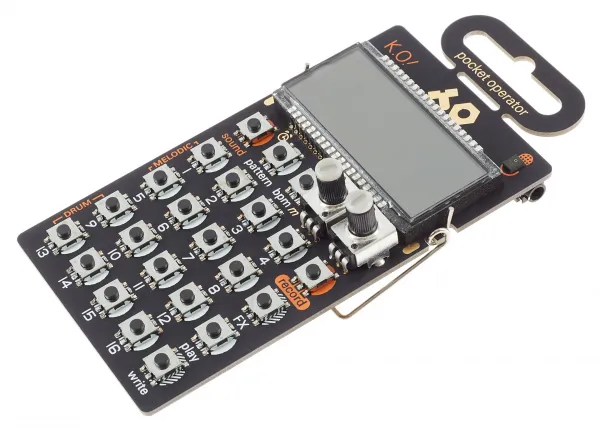 Teenage Engineering PO-33 Pocket Operator K.O! Vreckový syntetizátor