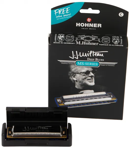Hohner J.J. Milteau Deep Blues C Diatonická ústna harmonika