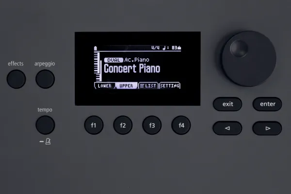 Roland GO:KEYS 5 Keyboard s dynamikou Graphite