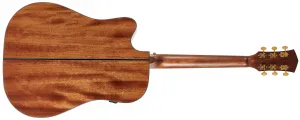 Cort Gold-DC6 Natural Elektroakustická gitara Dreadnought