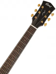 Cort Gold-DC6 Natural Elektroakustická gitara Dreadnought