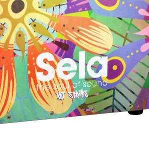 Sela SE 179 Art Series Flower Power Drevený cajon