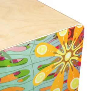 Sela SE 179 Art Series Flower Power Drevený cajon
