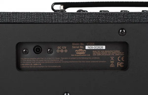 Vox VT20X