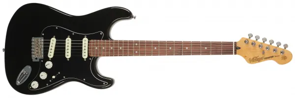 Vintage V60 Coaster Electric Guitar Pack BK