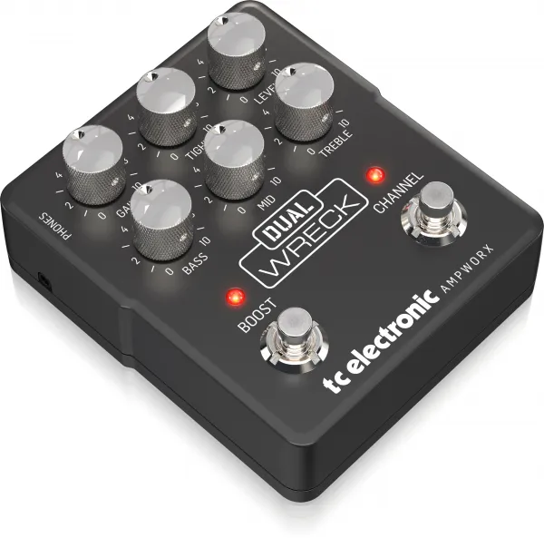 TC Electronic Dual Wreck Preamp Gitarový zosilňovač