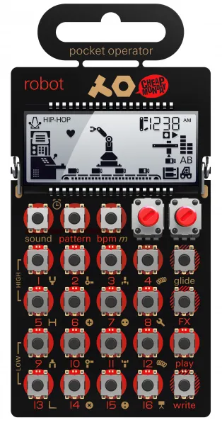 Teenage Engineering PO-28 Robot Vreckový syntetizátor