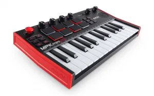 Akai MPK Mini PLAY MK3 MIDI keyboard