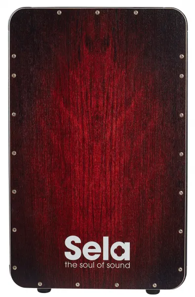 Sela SE 046 CaSela Black/Red Dragon Drevený cajon