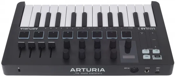 Arturia MiniLab 3 MIDI keyboard Black