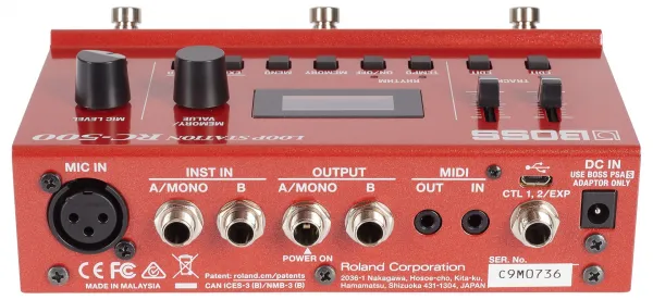 Boss RC-500 Gitarový efekt