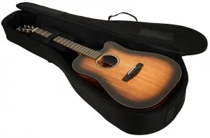 Cort Core-DC Mahogany Open Pore Black Burst Elektroakustická gitara Dreadnought