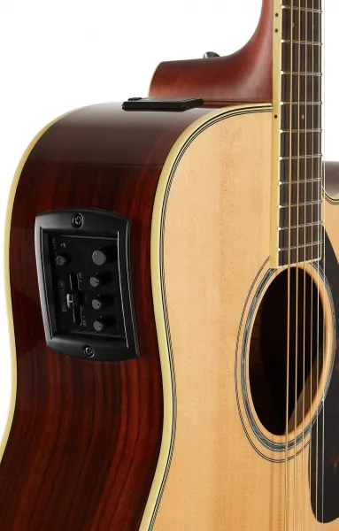 Yamaha FGX830C Natural Elektroakustická gitara Dreadnought