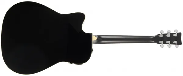 Yamaha FGX830C Black Elektroakustická gitara Dreadnought
