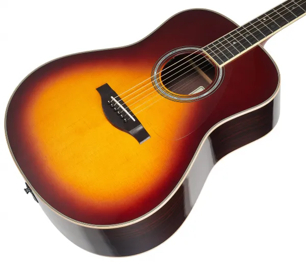 Yamaha LL-TA BS Brown Sunburst Elektroakustická gitara Jumbo