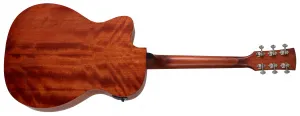 Ibanez PC12MHCE-OPN Open Pore Natural Elektroakustická gitara Jumbo