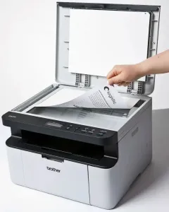 Multifunkčný laserový prístroj BROTHER DCP-1510E - A4, skenovanie A4, 20 str./min., 16 MB, 600x600kopírovanie, GDI, USB, biely