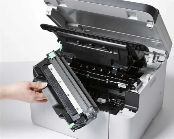 Multifunkčný laserový prístroj BROTHER DCP-1510E - A4, skenovanie A4, 20 str./min., 16 MB, 600x600kopírovanie, GDI, USB, biely