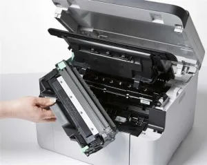 Multifunkčný laserový prístroj BROTHER DCP-1510E - A4, skenovanie A4, 20 str./min., 16 MB, 600x600kopírovanie, GDI, USB, biely