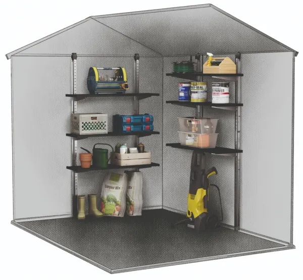 Regál pre záhradný domček KETER - Shelving Kit 100