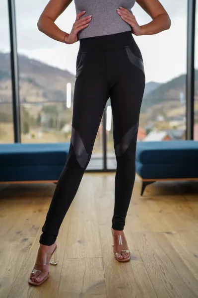 Dámske legíny CIPO & BAXX WR104 BLACK Farba: Čierna, Konfekčná veľkosť: M