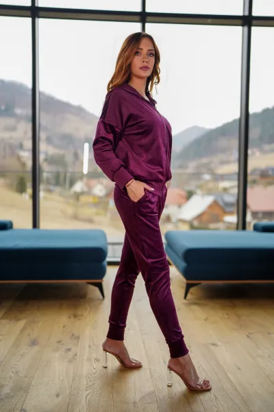 ASPERISSIA Dámska súprava ESSEX Farba: Fialová, Konfekčná veľkosť: S/M