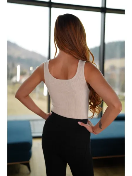 ASPERISSIA Dámsky top RANIA Farba: Béžová, Konfekčná veľkosť: ONESIZE