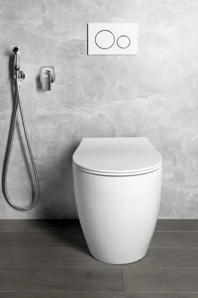 ISVEA - SENTIMENTI WC misa stojaca, Rimless, 36x52cm spodný/zadný odpad, biela 10SM10004SV