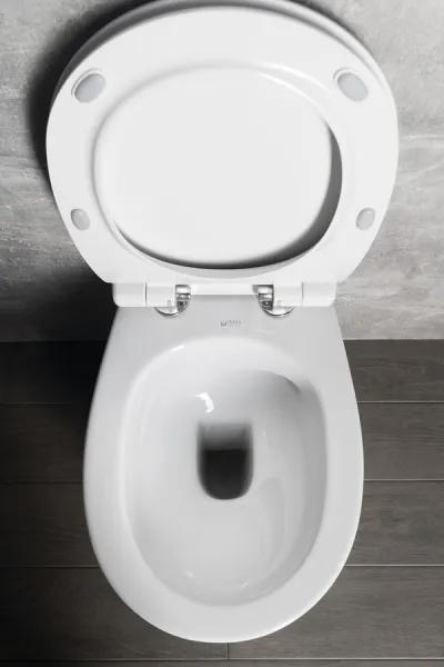 ISVEA - SENTIMENTI WC misa stojaca, Rimless, 36x52cm spodný/zadný odpad, biela 10SM10004SV