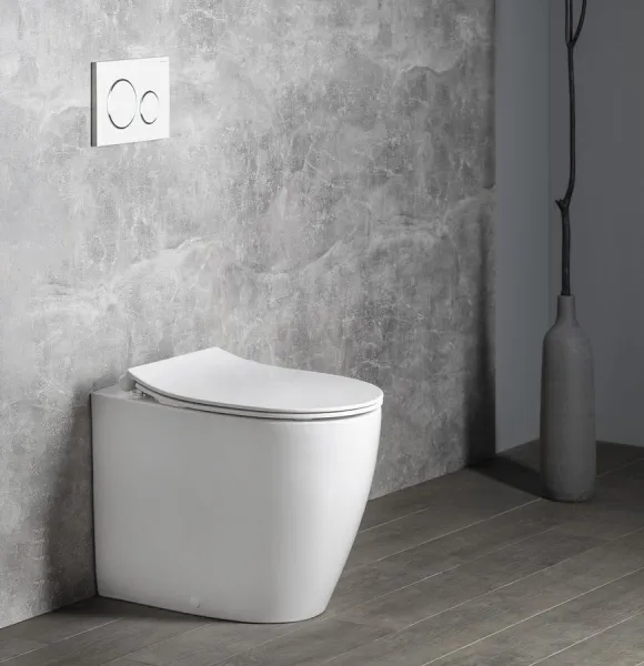 ISVEA - SENTIMENTI WC misa stojaca, Rimless, 36x52cm spodný/zadný odpad, biela 10SM10004SV