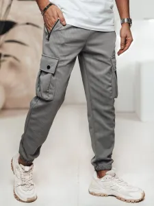 Trendy kapsáčové joggery šedé