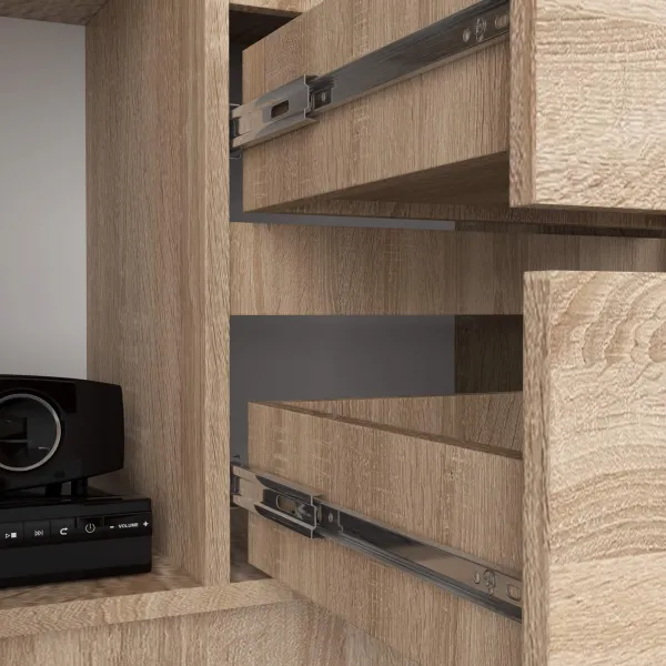 Ak furniture Skriňa Rexa 80 cm dub sonoma