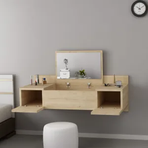 Kozmetický stolík Zakkum Sapphire Oak