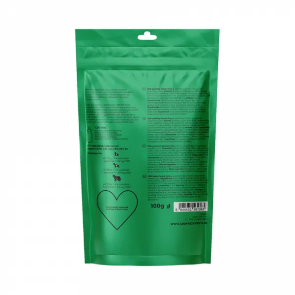 Cure Point CBD Maškrty Dental Care 100g - L (nad 35kg)