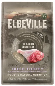 ELBEVILLE granuly Senior All Breeds Fresh Turkey Fit and Slim Condition 4kg