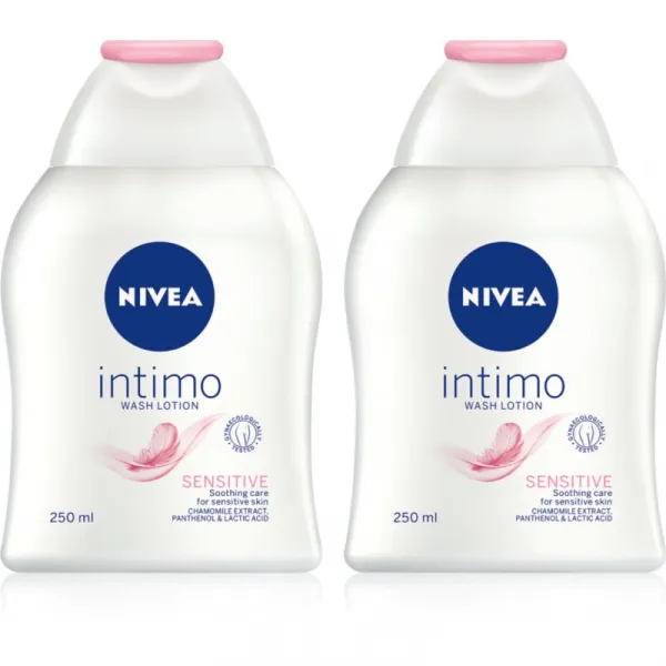 NIVEA Intimo Sensitive emulzia pre intímnu hygienu výhodné balenie