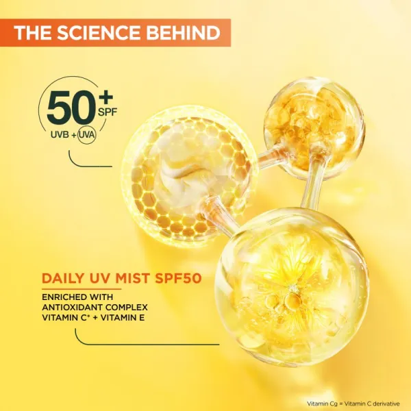 Garnier Vitamin C pleťová hmla (rozjasňujúci) SPF 50+ 75 ml