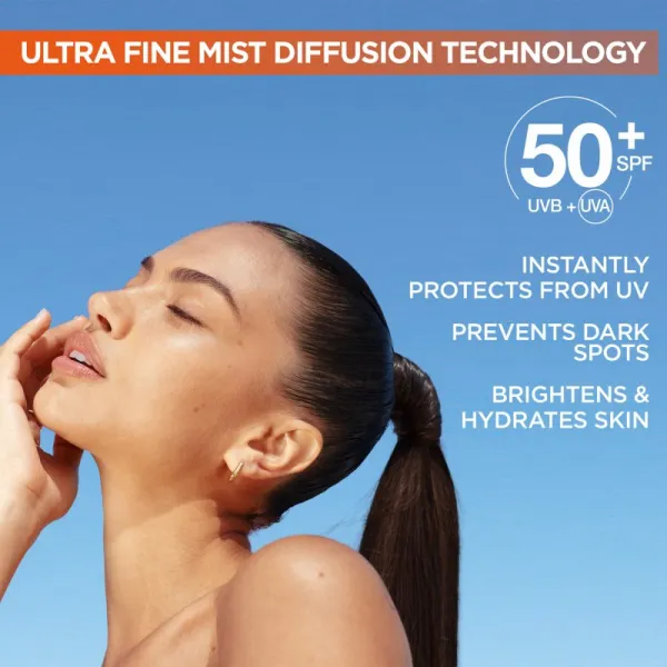 Garnier Vitamin C pleťová hmla (rozjasňujúci) SPF 50+ 75 ml