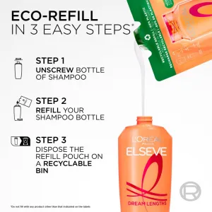 L’Oréal Paris Elseve Dream Long obnovujúci šampón Refill 250 ml