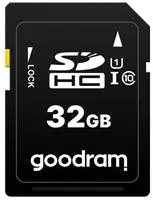 Karta GOODRAM SDHC 32 GB (R:100/W:10 MB/s) UHS-I Class 10