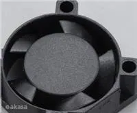 AKASA ventilátor AK-189BK-2B, 25x25x10mm, 2 kolíky, 2x guľôčkové ložisko