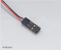 AKASA ventilátor AK-189BK-2B, 25x25x10mm, 2 kolíky, 2x guľôčkové ložisko