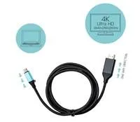 káblový adaptér iTec USB-C na HDMI (4K/60 Hz) - 200 cm