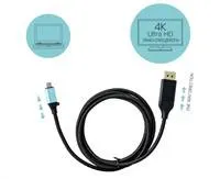 káblový adaptér iTec USB-C - DisplayPort (4K/60 Hz) - 200 cm