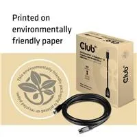Club3D Prodlužovací kabel Mini DisplayPort 1.4 na DisplayPort 8K 60Hz DSC 1.2 HBR3 HDR Bidirectional (M/F), 1m