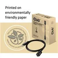 Club3D Prodlužovací kabel Mini DisplayPort 1.4 na DisplayPort 8K 60Hz DSC 1.2 HBR3 HDR Bidirectional (F/M), 1m