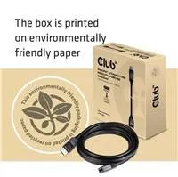 Club3D Predlžovací kábel DisplayPort 1.4 8K 60Hz DSC 1.2 HBR3 HDR obojsmerný (M/F), 3m