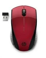 Myš HP - 220 Myš, bezdrôtová, červená