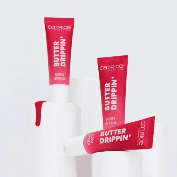 Catrice Butter Drippin' hydratačný lesk na pery odtieň 050 Cherry Delicious 10 ml