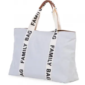 Childhome Family Bag Canvas Off White cestovná taška 55 x 40 x 18 cm 1 ks